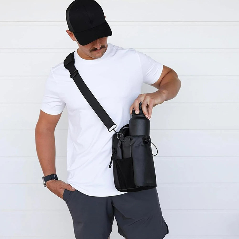 Magnetic Water Bottle Holder – Hands-Free Gym & Outdoor Use